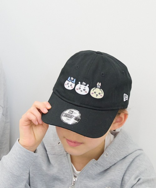 GLOBAL WORK(グローバルワーク)の「ちいかわyouth CAP/618300(キャップ・キッズ・ブラック/ホワイト・FREE)」の7枚目の写真