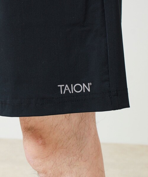 TAION(タイオン)の「【GLOSTER×TAION】機能素材 ワンマイルセットアップ(Tシャツ+ショーツ)(Tシャツ/カットソー・メンズ・チャコールグレー/ブラック・XL/L/M)」の17枚目の写真