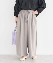 イージーケアワイドガウチョパンツ
