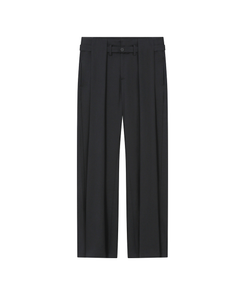 Miseki SEOUL(ミセキソウル)の「Big pleats belted pants CHARCOAL(その他パンツ・レディース・その他・2/1)」の4枚目の写真