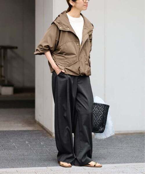 FRAMeWORK(フレームワーク)の「≪WEB限定≫タックカーブバックゴムパンツ 2(スラックス・レディース・ホワイト/ブラック・38/36/34)」の15枚目の写真