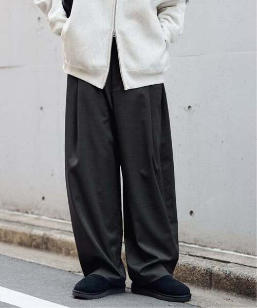 FRAMeWORK(フレームワーク)の「≪WEB限定≫タックカーブバックゴムパンツ 2(スラックス・レディース・ホワイト/ブラック・38/36/34)」の22枚目の写真