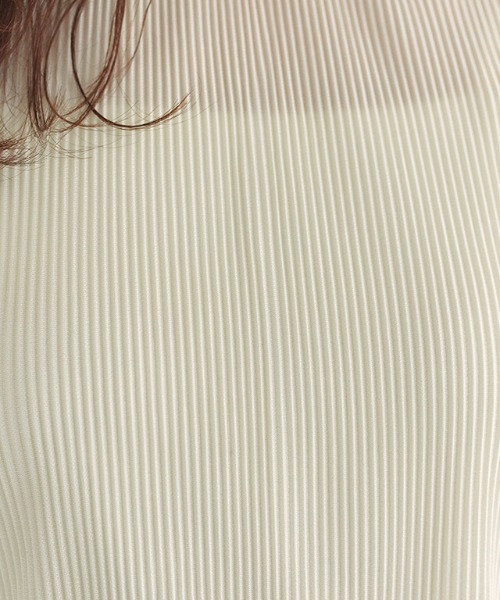 ECLAM（クラム）の「[ECLAM]シアープリーツカットソー（Tシャツ/カットソー・レディース・シルバー/アイボリー・M/L）」の22枚目の写真
