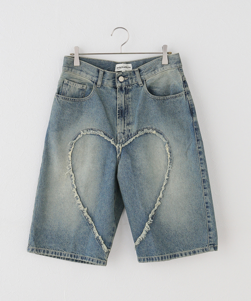 Carne Bollente(カルネボレンテ)の「Carne Bollente / カルネボレンテ Love Shorts(その他パンツ・レディース・ブルー/ピンク・26/24)」の4枚目の写真