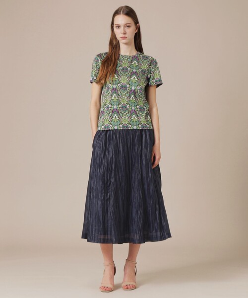 MACKINTOSH LONDON(マッキントッシュ ロンドン)の「ワッシャーカールマイヤータックスカート(スカート・レディース・ネイビー/ブルー・38/36)」の5枚目の写真