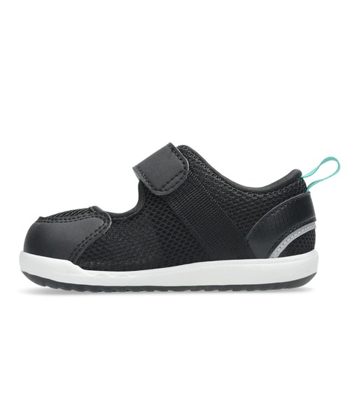ASICS（アシックス）の「アシックス ASICS メシューズ ベビー 3 MESHOES BABY 3（サンダル・キッズ・ブラック・13.5cm/14.0cm/14.5cm/15.0cm/15.5cm/16.0cm/13.0cm）」の2枚目の写真