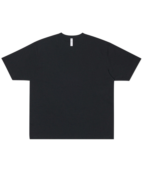 NOMANUAL(NOMANUAL)の「RAW CHAIN STITCHED T-SHIRT - BLACK(Tシャツ/カットソー・レディース・その他・SMALL/MEDIUM/LARGE/X-LARGE)」の2枚目の写真