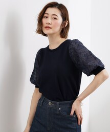 grove | 一枚で着映える大人の袖コンシャスニット(ニット/セーター)
