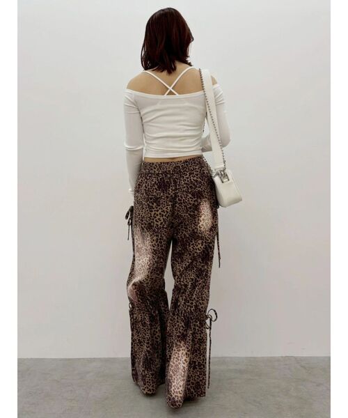 EVRIS（エヴリス）の「2WAYリブアンサンブルオフショルトップス（Tシャツ/カットソー・レディース・ホワイト/ピンク・FREE）」の14枚目の写真