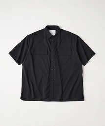 WHITE MOUNTAINEERING(�z���C�g�}�E���e�j�A�����O)�́yWhite Mountaineering/�z���C�g�}�E���e�j�A�����O�zREGULAR COLLAR HALF SLEEVE SHIRT(�V���c/�u���E�X)