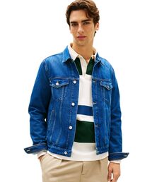TOMMY HILFIGER（トミーヒルフィガー）の「レギュラートラックデニムジャケット（デニムジャケット）」