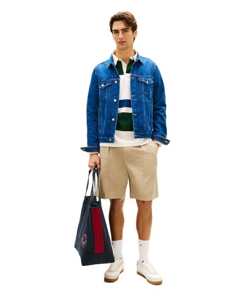 TOMMY HILFIGER(トミーヒルフィガー)の「レギュラートラックデニムジャケット(デニムジャケット・メンズ・ブルー・X-LARGE/SMALL/MEDIUM/LARGE)」の3枚目の写真