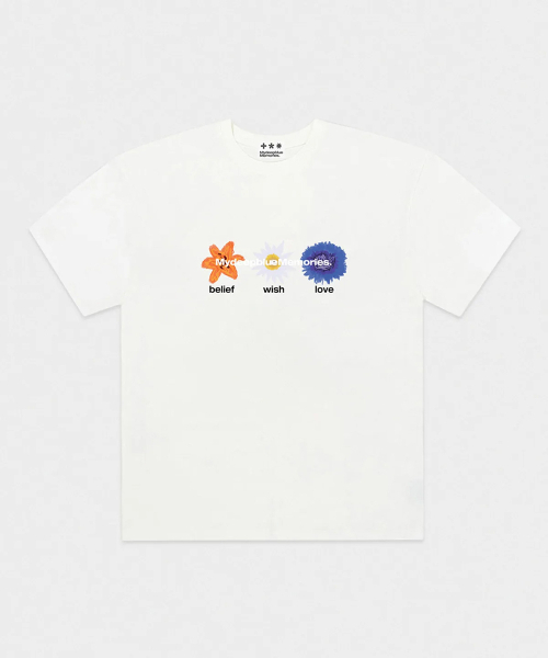 mydeepbluememories(マイディープブルーメモリーズ)の「NATIVITY MM T-SHIRTS (WHITE)(Tシャツ/カットソー・レディース・ホワイト・1/2)」の6枚目の写真