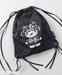 【72】【Sanrio/サンリオ】Y2Kスタイル/ハローキティ リバーシブル ナップサック ワンポイント刺繍