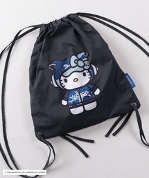 【72】【Sanrio/サンリオ】Y2Kスタイル/ハローキティ リバーシブル ナップサック ワンポイント刺繍