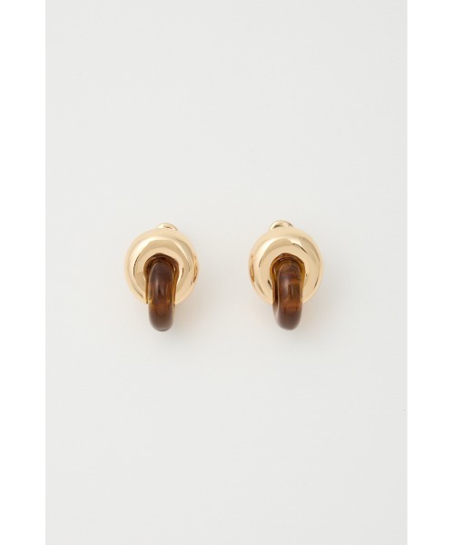 MOUSSY(マウジー)の「COMBINE RING ピアス(ピアス(両耳用)・レディース・シルバー/ゴールド・FREE)」の1枚目の写真
