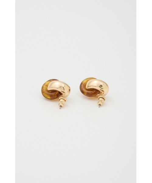 MOUSSY(マウジー)の「COMBINE RING ピアス(ピアス(両耳用)・レディース・シルバー/ゴールド・FREE)」の6枚目の写真