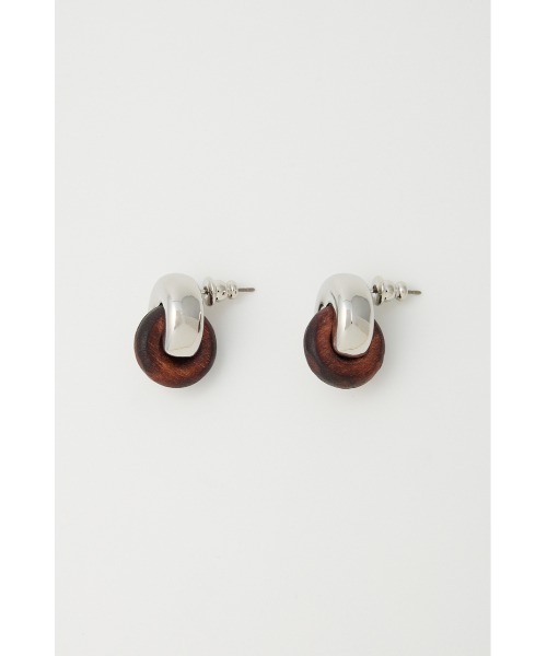 MOUSSY(マウジー)の「COMBINE RING ピアス(ピアス(両耳用)・レディース・シルバー/ゴールド・FREE)」の9枚目の写真