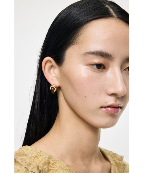MOUSSY(マウジー)の「COMBINE RING ピアス(ピアス(両耳用)・レディース・シルバー/ゴールド・FREE)」の15枚目の写真