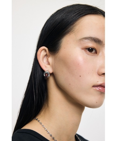 MOUSSY(マウジー)の「COMBINE RING ピアス(ピアス(両耳用)・レディース・シルバー/ゴールド・FREE)」の13枚目の写真