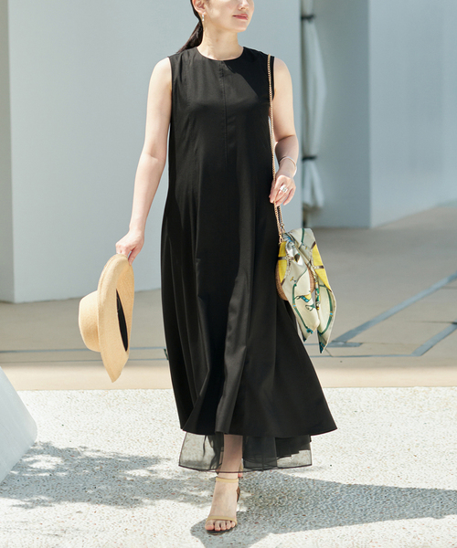 vermeil par IENA／イエナ Panel Flow Dress（ワンピース）｜VERMEIL par iena（ヴェルメイユパー