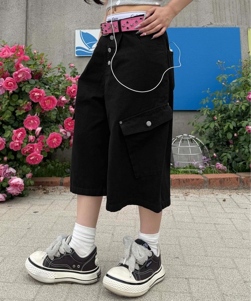 sedacle(セダクル)の「ダックカーゴハーフパンツ(その他パンツ・メンズ・ブラック/ネイビー/ベージュ/ボルドー・LARGE/MEDIUM/SMALL)」の6枚目の写真