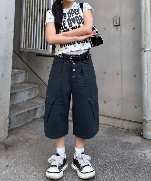 sedacle(セダクル)の「ダックカーゴハーフパンツ(その他パンツ・メンズ・ブラック/ネイビー/ベージュ/ボルドー・LARGE/MEDIUM/SMALL)」の17枚目の写真