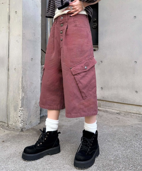 sedacle(セダクル)の「ダックカーゴハーフパンツ(その他パンツ・メンズ・ブラック/ネイビー/ベージュ/ボルドー・LARGE/MEDIUM/SMALL)」の22枚目の写真