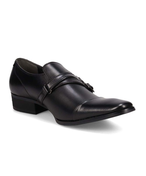 BLACK LIST(ブラックリスト)の「ブラックリスト BLACK LIST ダブルモンクストラップ ドレスシューズ BC2606(ビジネスシューズ / 結婚式 / フォーマル)(ドレスシューズ・メンズ・ダークブラウン/ブラック・24.5cm/25cm/25.5cm/26cm/26.5cm/27cm)」の6枚目の写真