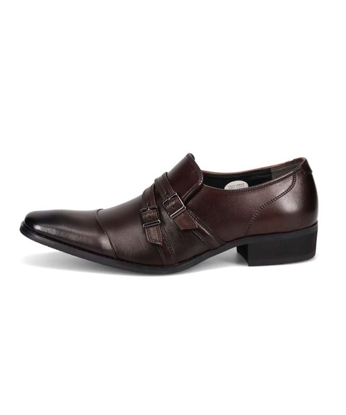 BLACK LIST(ブラックリスト)の「ブラックリスト BLACK LIST ダブルモンクストラップ ドレスシューズ BC2606(ビジネスシューズ / 結婚式 / フォーマル)(ドレスシューズ・メンズ・ダークブラウン/ブラック・24.5cm/25cm/25.5cm/26cm/26.5cm/27cm)」の9枚目の写真
