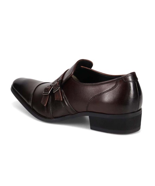 BLACK LIST(ブラックリスト)の「ブラックリスト BLACK LIST ダブルモンクストラップ ドレスシューズ BC2606(ビジネスシューズ / 結婚式 / フォーマル)(ドレスシューズ・メンズ・ダークブラウン/ブラック・24.5cm/25cm/25.5cm/26cm/26.5cm/27cm)」の10枚目の写真