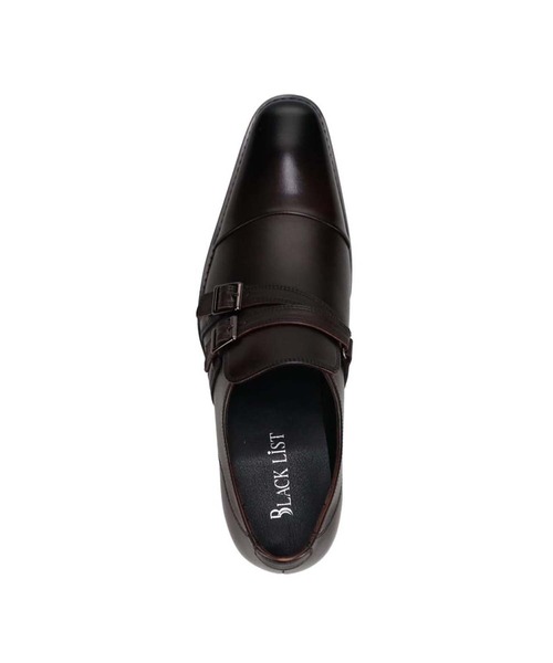 BLACK LIST(ブラックリスト)の「ブラックリスト BLACK LIST ダブルモンクストラップ ドレスシューズ BC2606(ビジネスシューズ / 結婚式 / フォーマル)(ドレスシューズ・メンズ・ダークブラウン/ブラック・24.5cm/25cm/25.5cm/26cm/26.5cm/27cm)」の13枚目の写真
