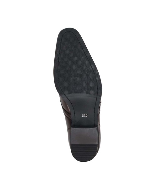 BLACK LIST(ブラックリスト)の「ブラックリスト BLACK LIST ダブルモンクストラップ ドレスシューズ BC2606(ビジネスシューズ / 結婚式 / フォーマル)(ドレスシューズ・メンズ・ダークブラウン/ブラック・24.5cm/25cm/25.5cm/26cm/26.5cm/27cm)」の14枚目の写真