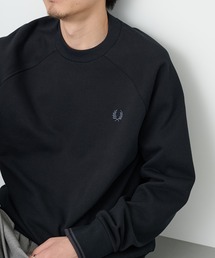 【FRED PERRY】TIPPED CREWNECK SWEATSHIRT M3495