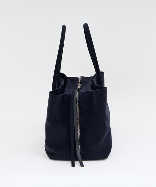 martinique（マルティニーク）の「《別注》【MARY AL TERNA /メアリーオルターナ】RIKYU MICRO SUEDE（ハンドバッグ・レディース・ネイビー・FREE）」の3枚目の写真