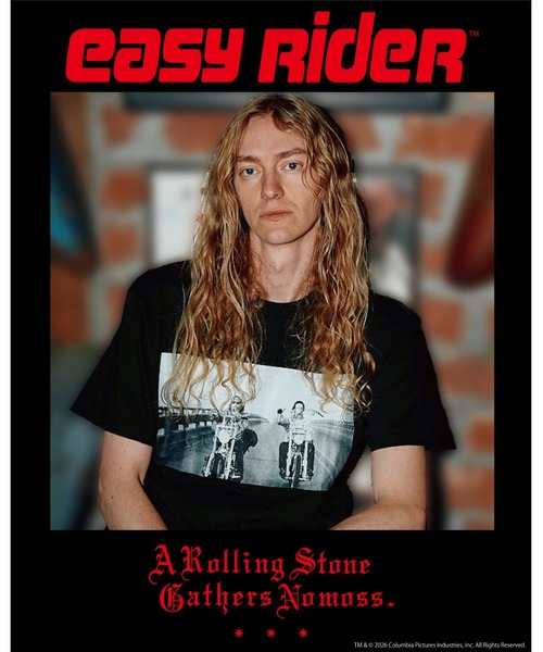GDC(ジーディーシー)の「【Easy Rider×GDC】Road Tee(Tシャツ/カットソー・メンズ・ホワイト/ブラック・SMALL/MEDIUM/LARGE/X-LARGE)」の1枚目の写真
