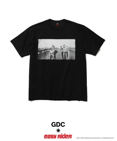GDC(ジーディーシー)の「【Easy Rider×GDC】Road Tee(Tシャツ/カットソー・メンズ・ホワイト/ブラック・SMALL/MEDIUM/LARGE/X-LARGE)」の9枚目の写真