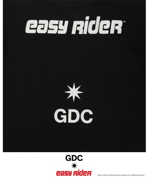 GDC(ジーディーシー)の「【Easy Rider×GDC】Road Tee(Tシャツ/カットソー・メンズ・ホワイト/ブラック・SMALL/MEDIUM/LARGE/X-LARGE)」の5枚目の写真