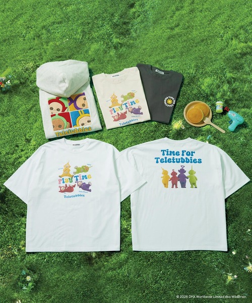 MILKFED.(ミルクフェド)の「MILKFED. / TELETUBBIES BACK VIEW WIDE S/S TEE(Tシャツ/カットソー・レディース・チャコール/ホワイト・ONE SIZE)」の11枚目の写真