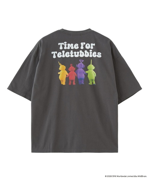 MILKFED.(ミルクフェド)の「MILKFED. / TELETUBBIES BACK VIEW WIDE S/S TEE(Tシャツ/カットソー・レディース・チャコール/ホワイト・ONE SIZE)」の15枚目の写真