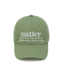 MAUER（マウアー）の「MAUER BERLIN LEISE CAP (OLIVE)（キャップ）」
