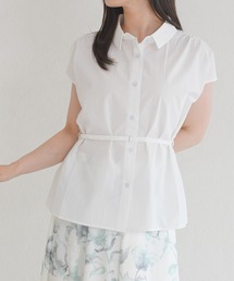 2026春夏新作 ノースリーブシャツブラウス