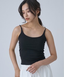 Simple Cropped Cup Cami|シンプルクロップドカップキャミ