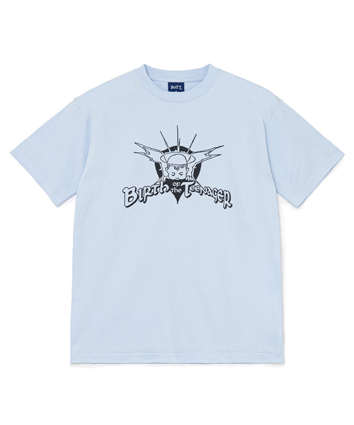 BOTT(ボット)の「BoTT / ボット CHERUB TEE(Tシャツ/カットソー・メンズ・ブルー系その他/ホワイト/カーキ・SMALL/MEDIUM/LARGE)」の3枚目の写真