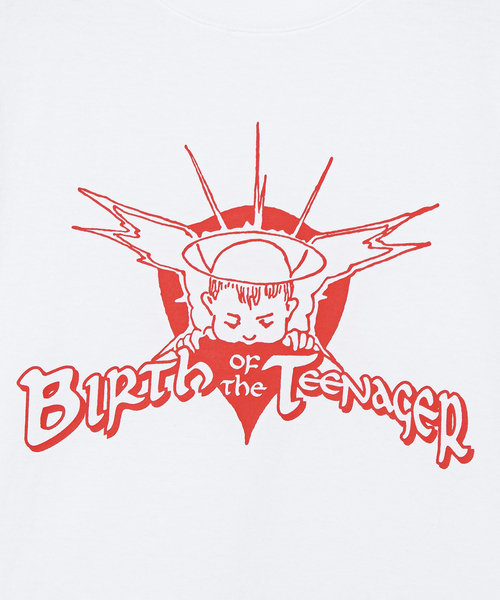 BOTT(ボット)の「BoTT / ボット CHERUB TEE(Tシャツ/カットソー・メンズ・ブルー系その他/ホワイト/カーキ・SMALL/MEDIUM/LARGE)」の6枚目の写真