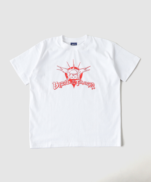 BOTT(ボット)の「BoTT / ボット CHERUB TEE(Tシャツ/カットソー・メンズ・ブルー系その他/ホワイト/カーキ・SMALL/MEDIUM/LARGE)」の9枚目の写真