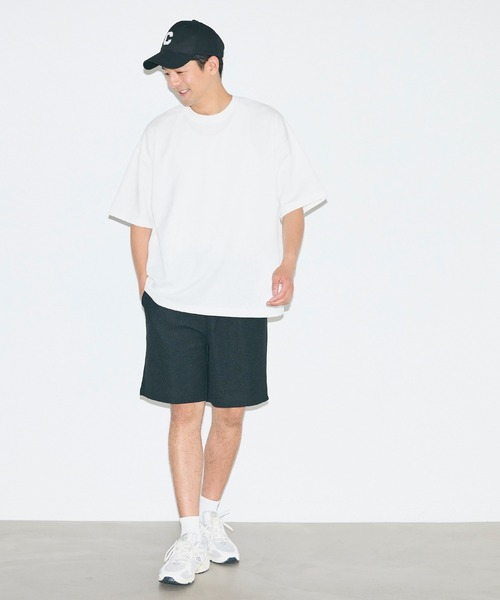 coca（coca）（コカ）の「＼ユニセックス・接触冷感・イージーケア／ コットンプレーティングTシャツ（Tシャツ/カットソー・メンズ・ライトブルー/ホワイト/グレイッシュベージュ/ブラック・L/XL/M）」の10枚目の写真