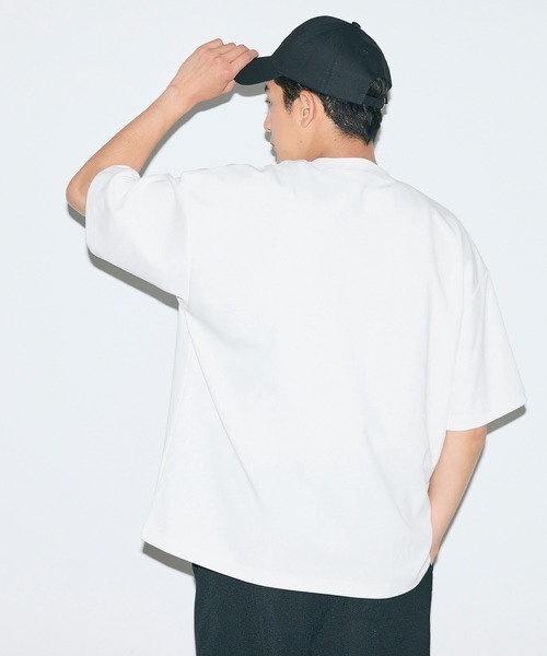 coca（coca）（コカ）の「＼ユニセックス・接触冷感・イージーケア／ コットンプレーティングTシャツ（Tシャツ/カットソー・メンズ・ライトブルー/ホワイト/グレイッシュベージュ/ブラック・L/XL/M）」の11枚目の写真