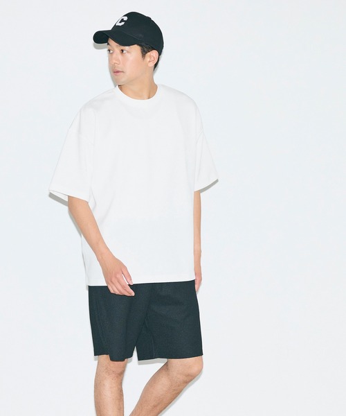 coca（coca）（コカ）の「＼ユニセックス・接触冷感・イージーケア／ コットンプレーティングTシャツ（Tシャツ/カットソー・メンズ・ライトブルー/ホワイト/グレイッシュベージュ/ブラック・L/XL/M）」の12枚目の写真