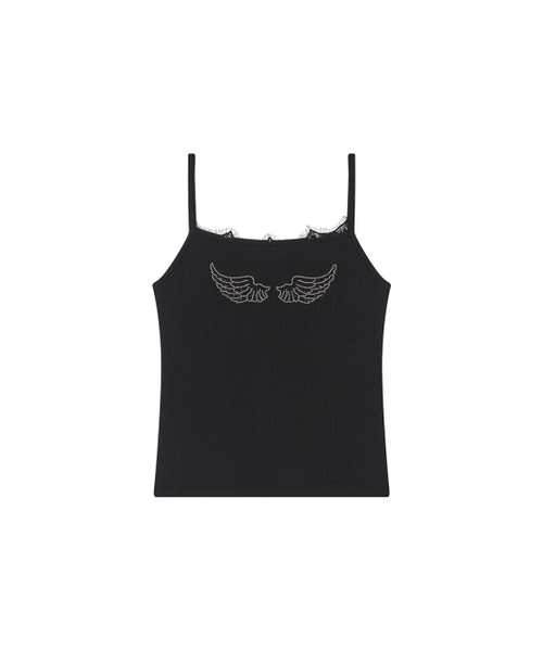 NYXX(エヌワイエックスエックス)の「LACE SLEEVELESS BLACK(Tシャツ/カットソー・レディース・その他・FREE)」の2枚目の写真
